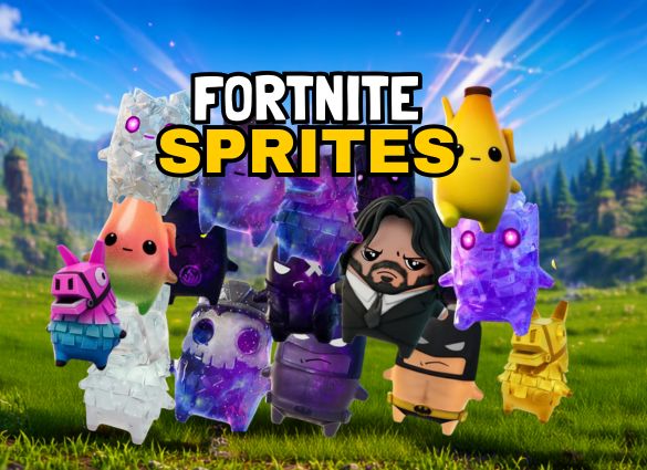 Colorful elemental sprite companions